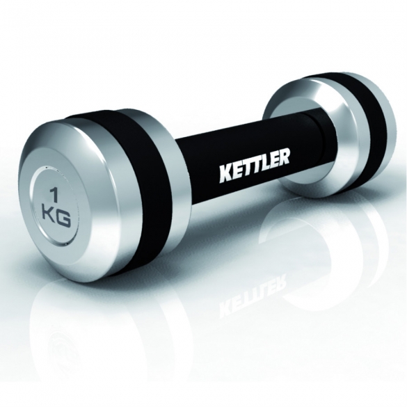 Kettler Chroom Dumbbells 2x1 kg 07371-050 07371-050
